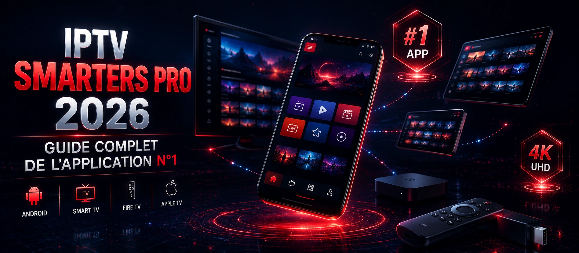 iptv smarters pro 2026 guide complet application iptv numero 1