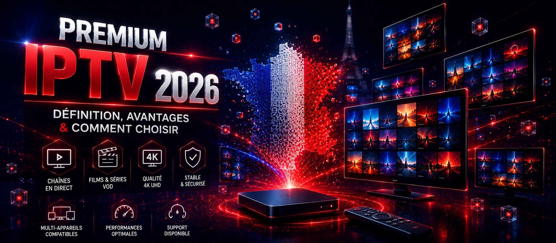 premium iptv 2026 définition avantages