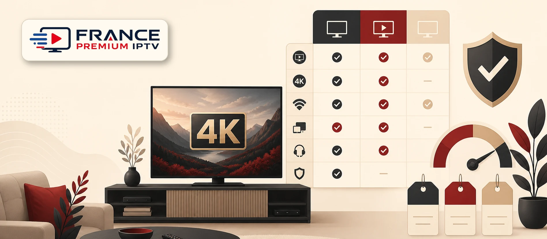 Prix et qualité d’un abonnement IPTV 4K