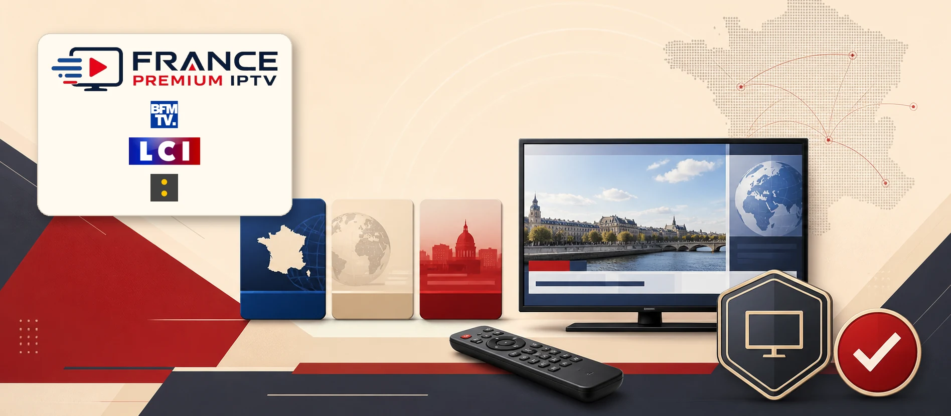 Chaînes info françaises sur France Premium TV