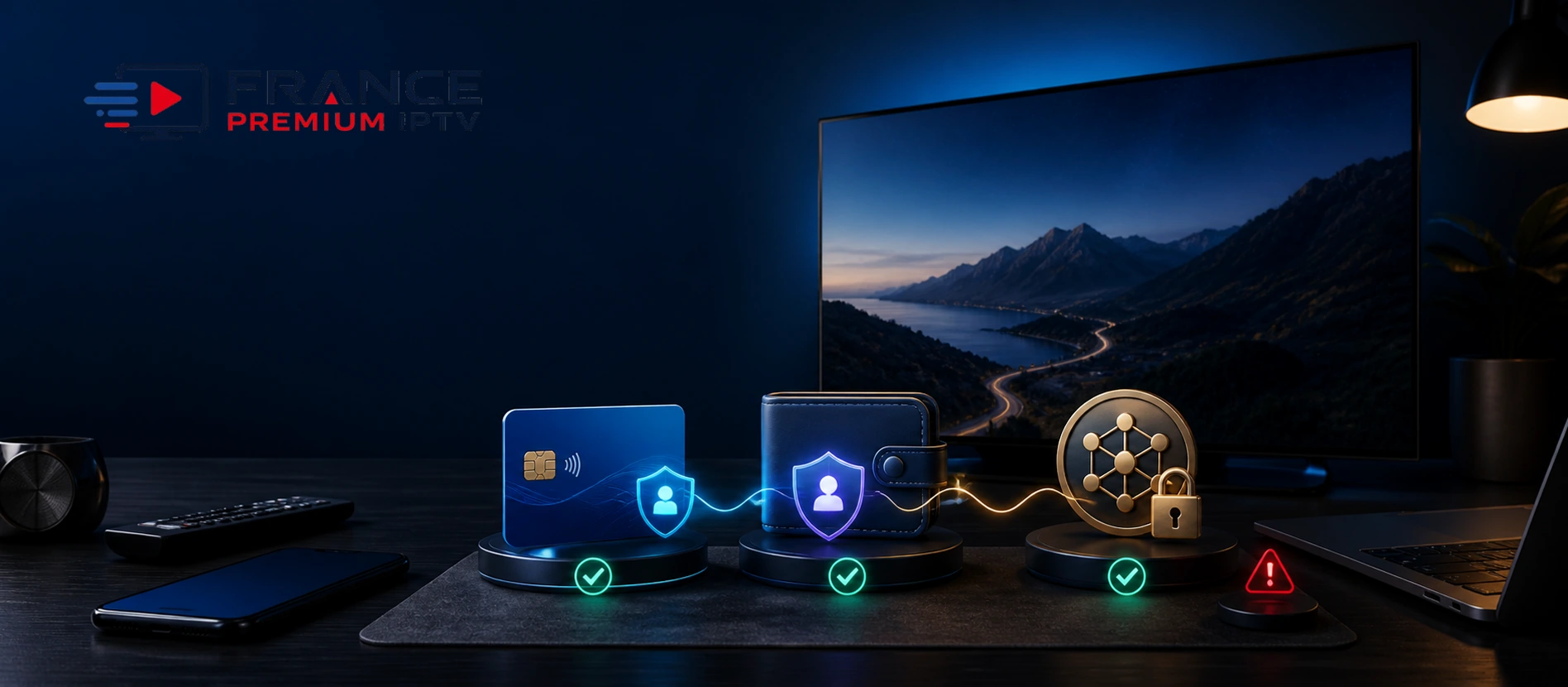 Paiement Abonnement IPTV 2026 : CB, PayPal et Crypto